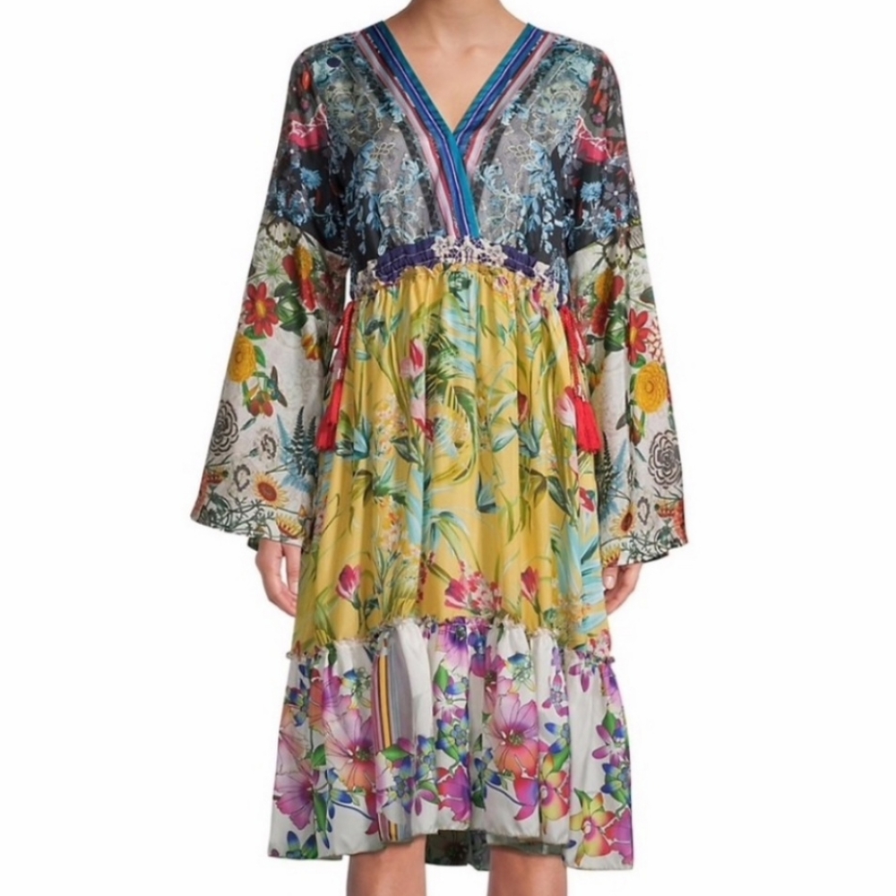 Johnny was silk Dari dress size S NWT